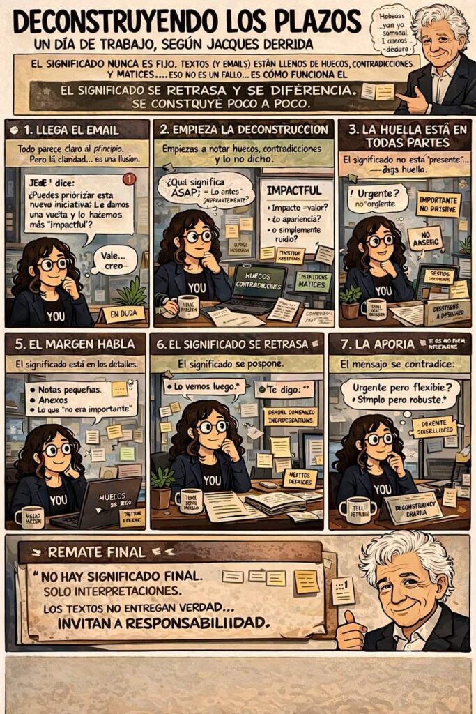 Derrida was here (Spanish Version)