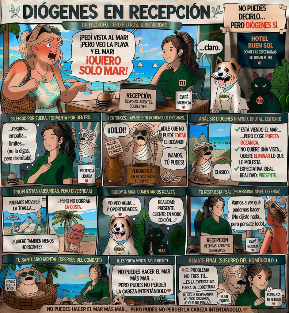 Diógenes en Recepción